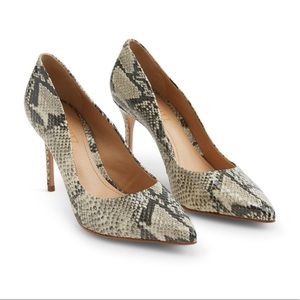 Rosie Snake Skin Pump by Schutz